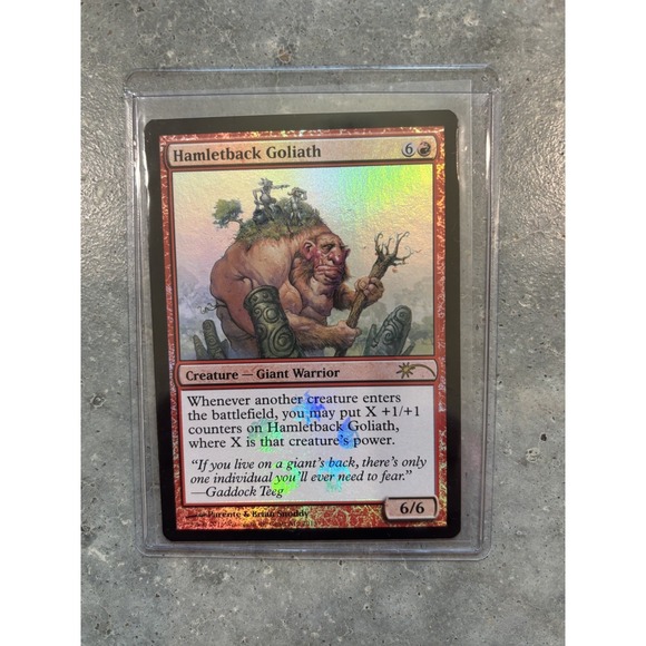 Other - Hamletback Goliath #A10 (Foil) (LP) Media Promos MEDIA Magic MTG